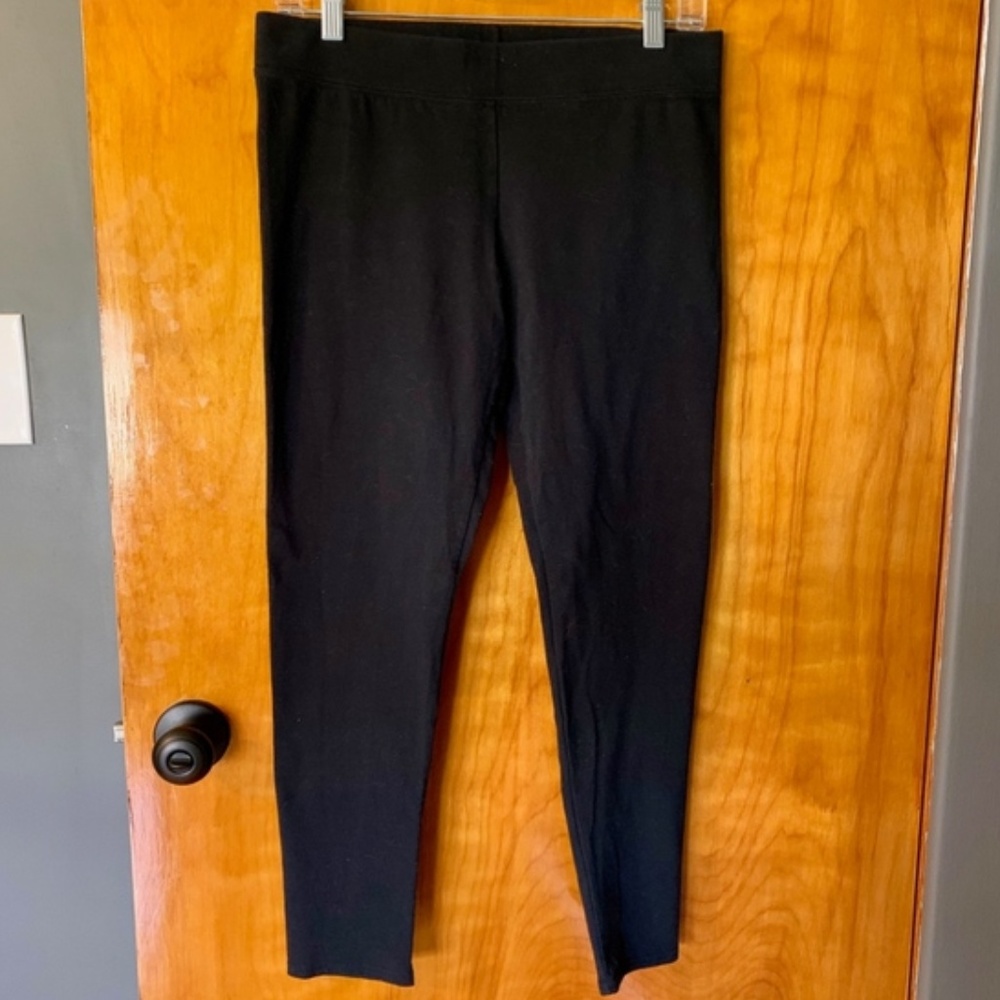 Black Aerie capris leggings, NWOT - Size L